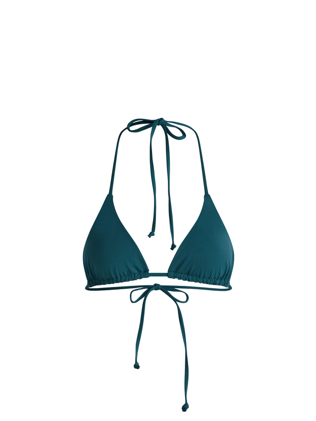 Swimwear Triangle Bikini Top Deep Teal